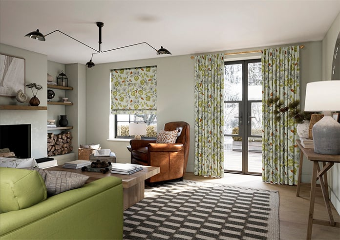 Parchment, Fern - Roman Blind - Image 7